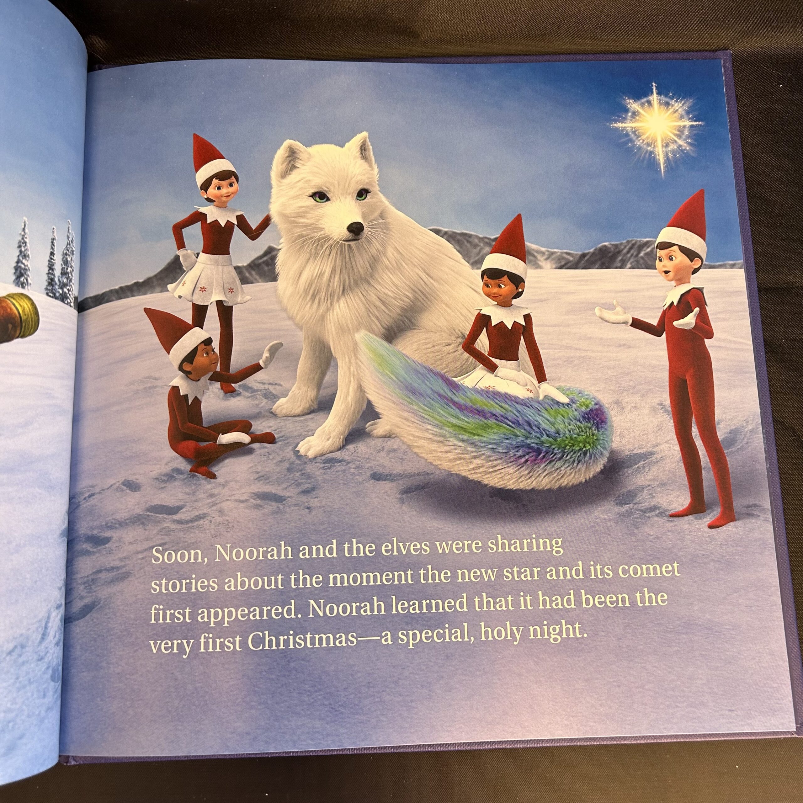 Elf on the Shelf Arctic Fox Norah Christmas book Jingle Bells