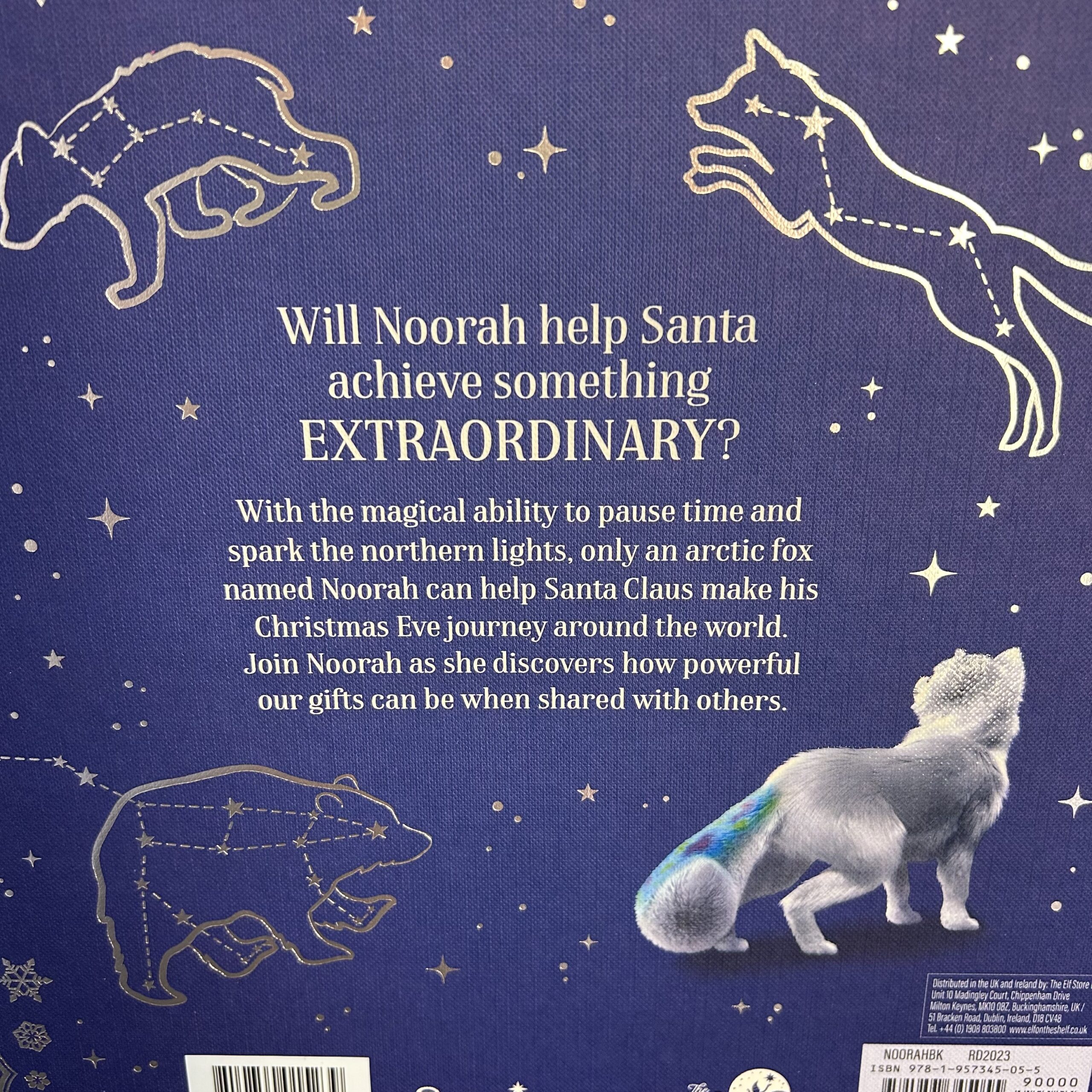 Elf on the Shelf Arctic Fox Norah Christmas book Jingle Bells