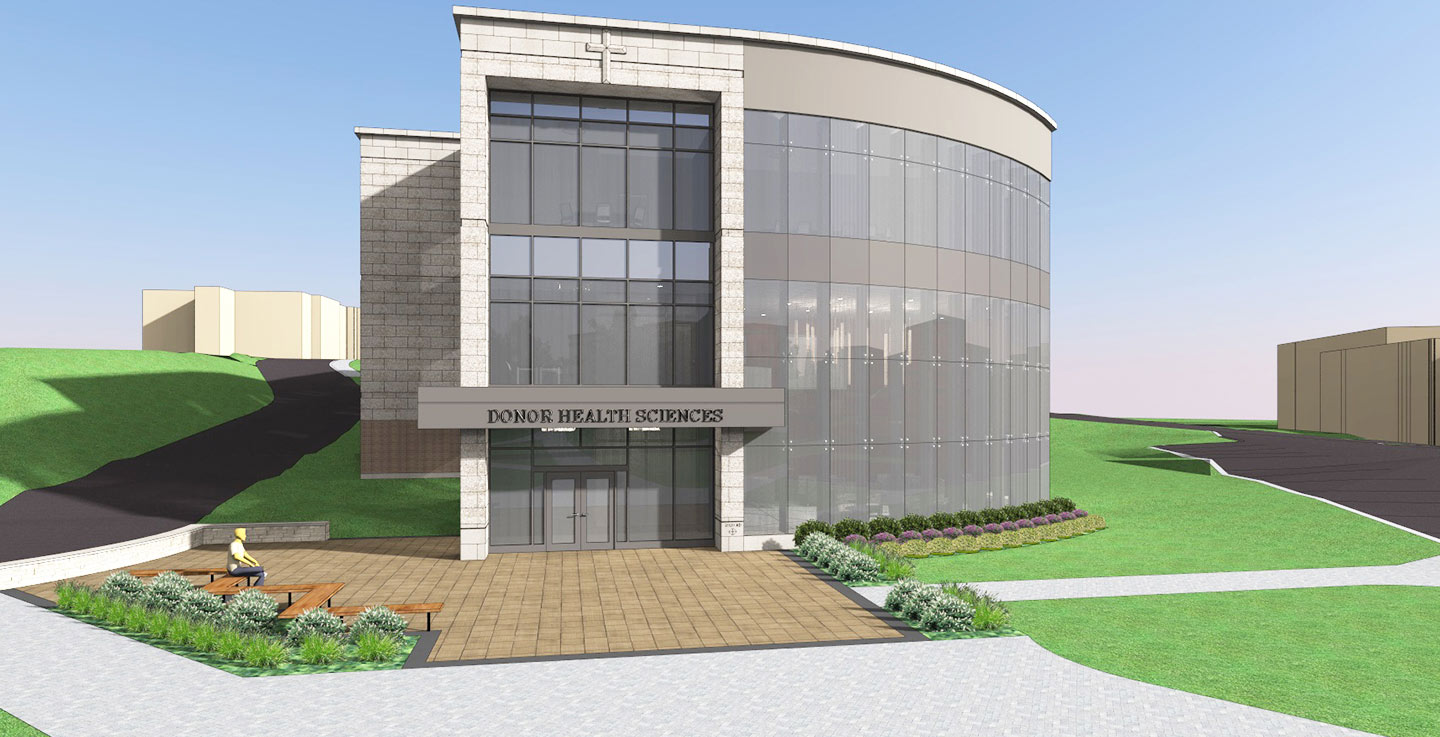Assumption University Health Science Building JJ Bafaro