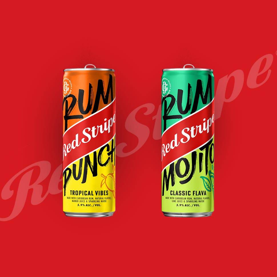Turn Up The Vibe with Red Stripe Canned Rum Drinks