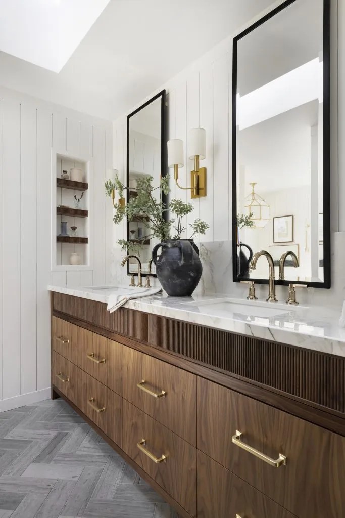 Natural Luxury Primary Bathroom Reveal Jkath Design Build + Reinvent