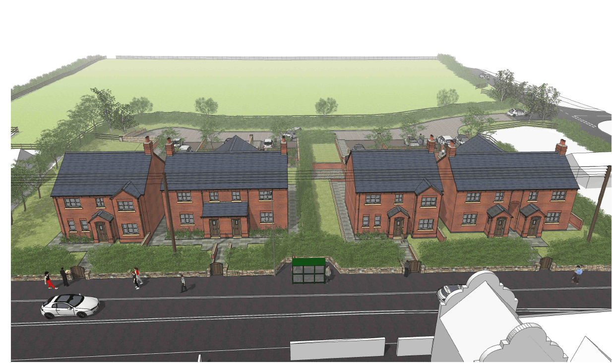 Stoney Gate, Lower Tean Housing Development