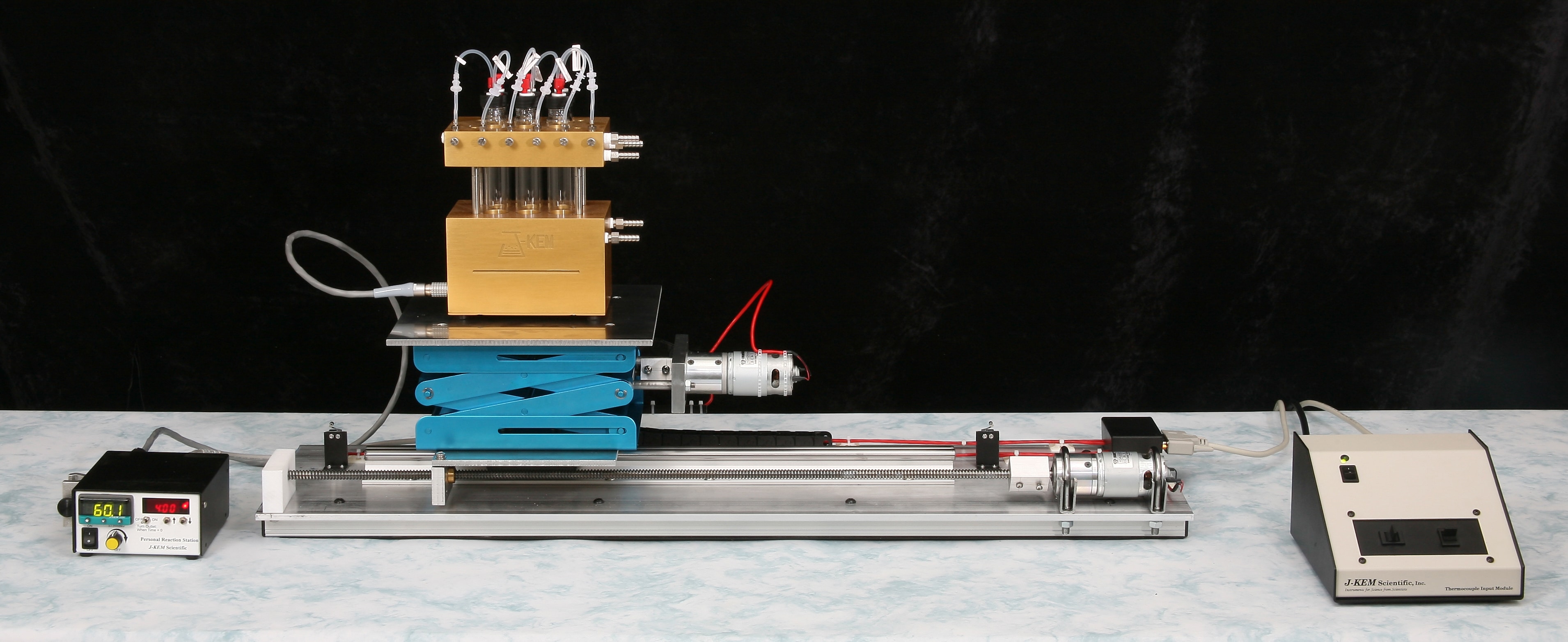 Motorized Lab Jack Robot Spotlight JKem Scientific (314) 8635536