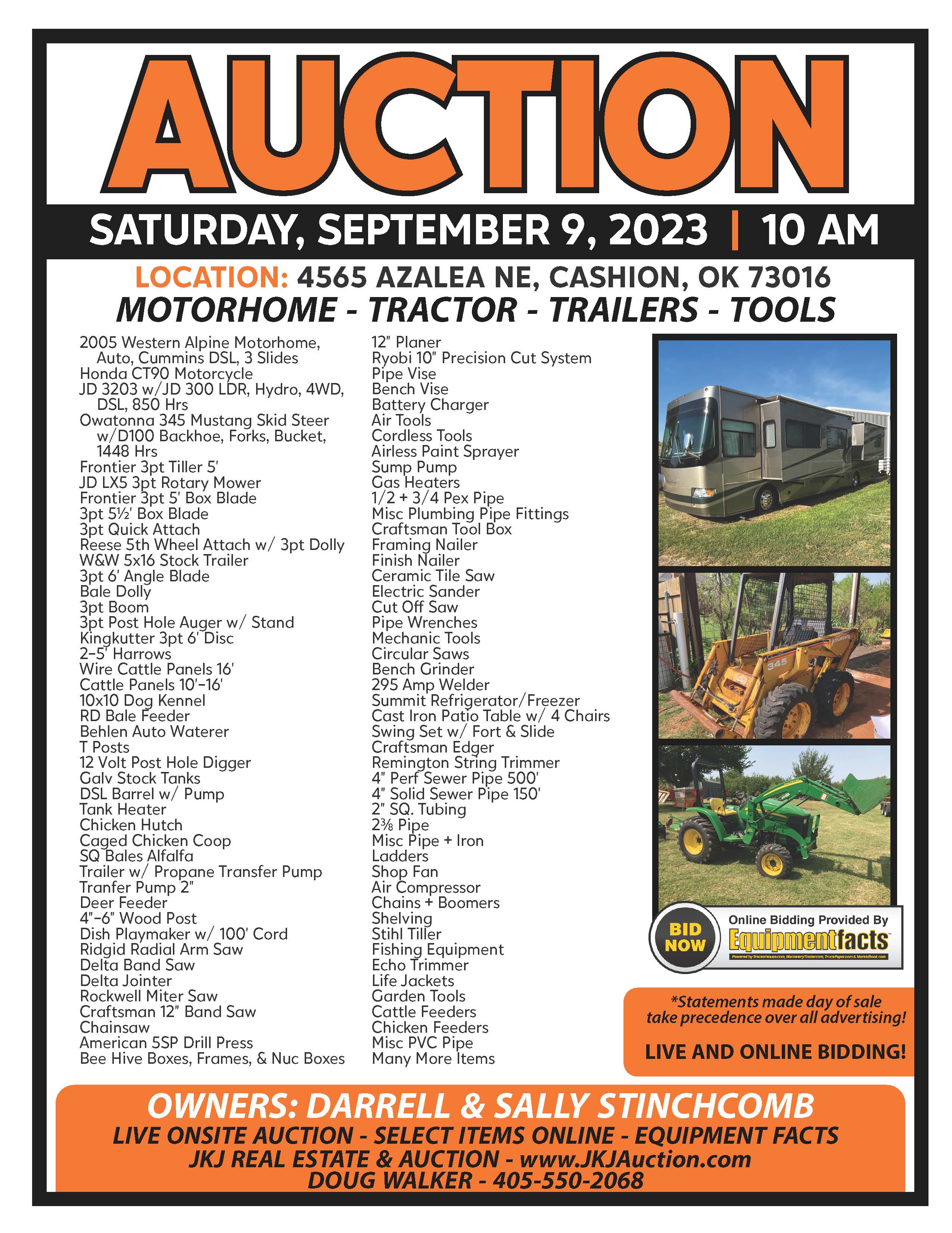 JKJ Auctions Real Estate & Auction Company, Enid, OKlahoma