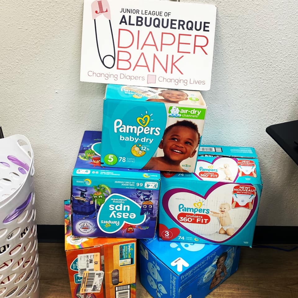 Donate Diapers Junior League of Albuquerque