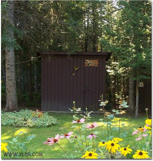 Northern Michigan Outhouse "The Little Stinker"