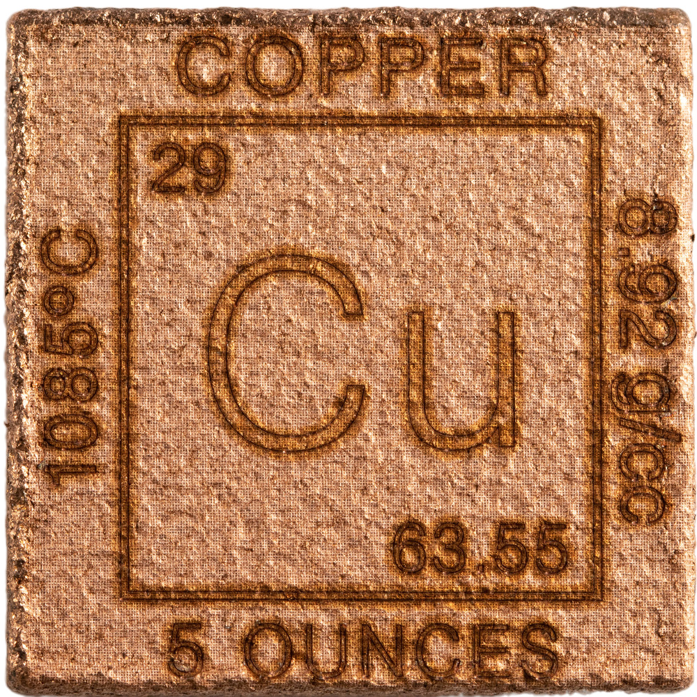 Buy 5 oz Copper Bullion Cubes (.999, 5 LB) l JM Bullion™