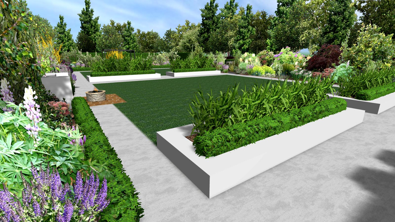 3D Design Images JM Garden Design London