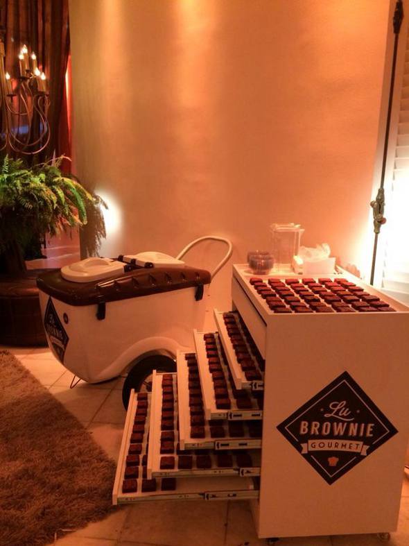 O enorme sucesso do carrinho do Lu Brownie Gourmet João Alberto Blog