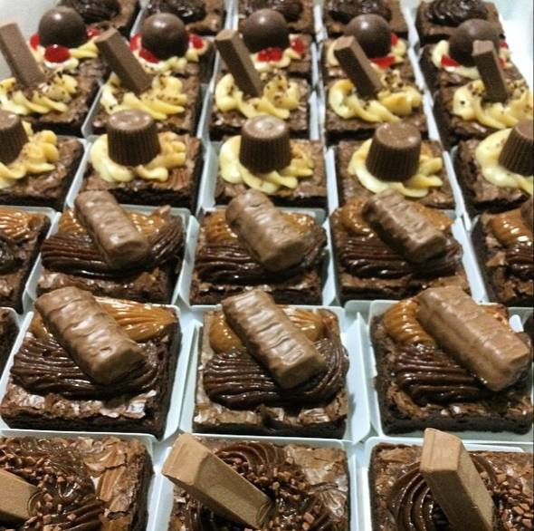 Quiosque da Lu Brownie Gourmet no Shopping Recife é um enorme sucesso