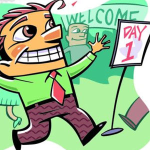 first day at work