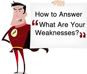 interview weakness question