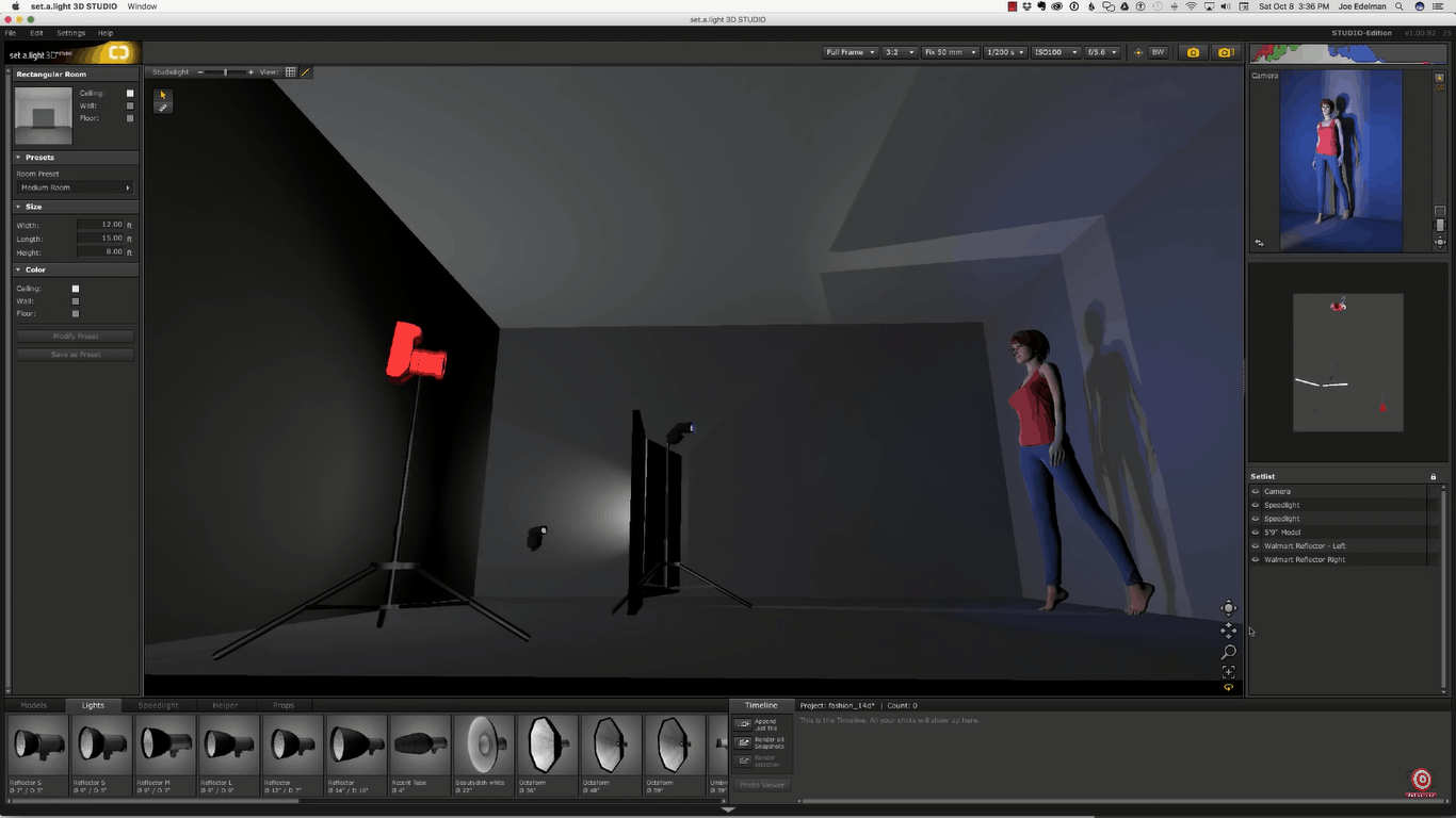 Create an awesome 1 Light Fashion Shot using two DIY Gobos