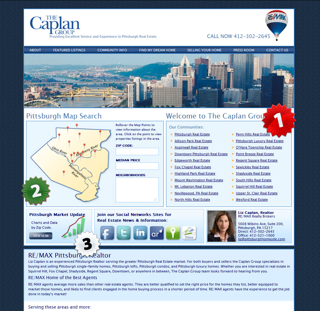 Project 2 Real Estate site Joe Harwick A Portfolio of Work and Life