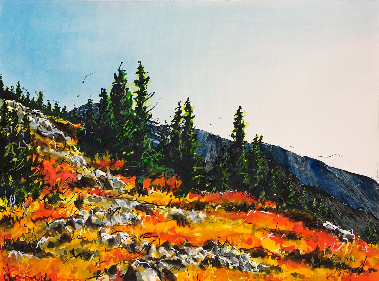 Watercolour Calgary Alberta Canadian Fine Artist Creative Director