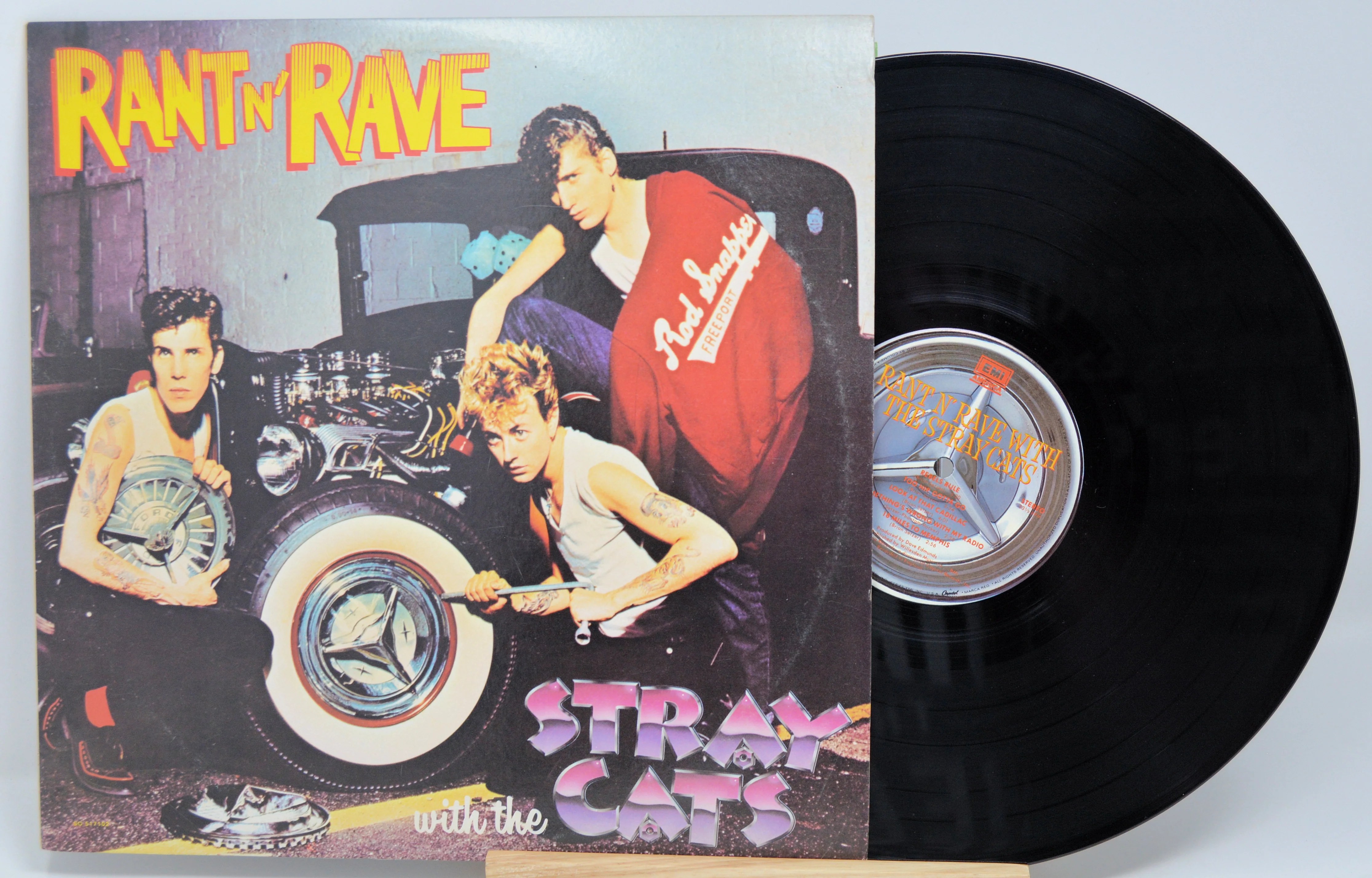 Stray Cats Rant N Rave, Vinyl Record Album LP, Rockabilly Joe's Albums