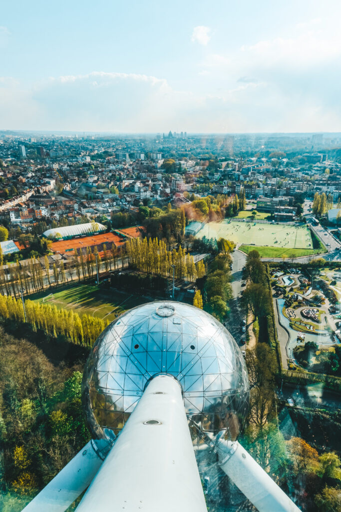 View from The Atomium