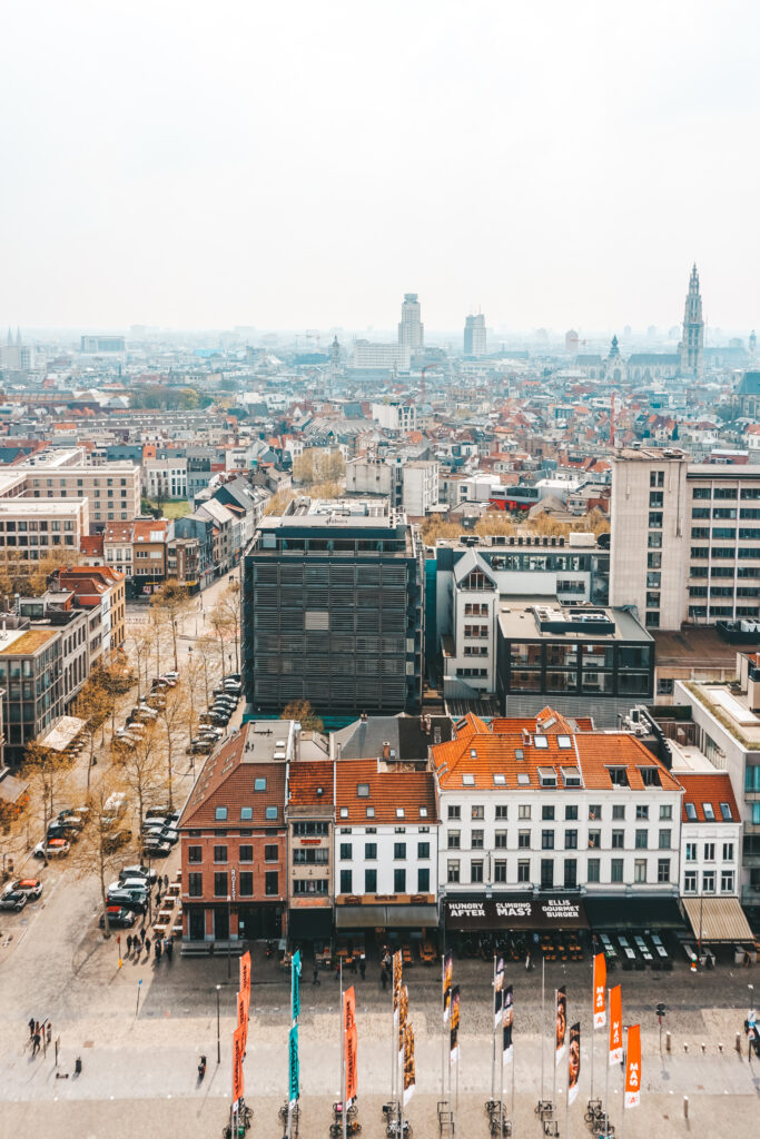 View from Museum aan de Stroom (MAS)