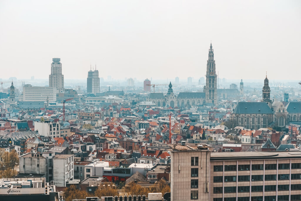 View from Museum aan de Stroom (MAS)