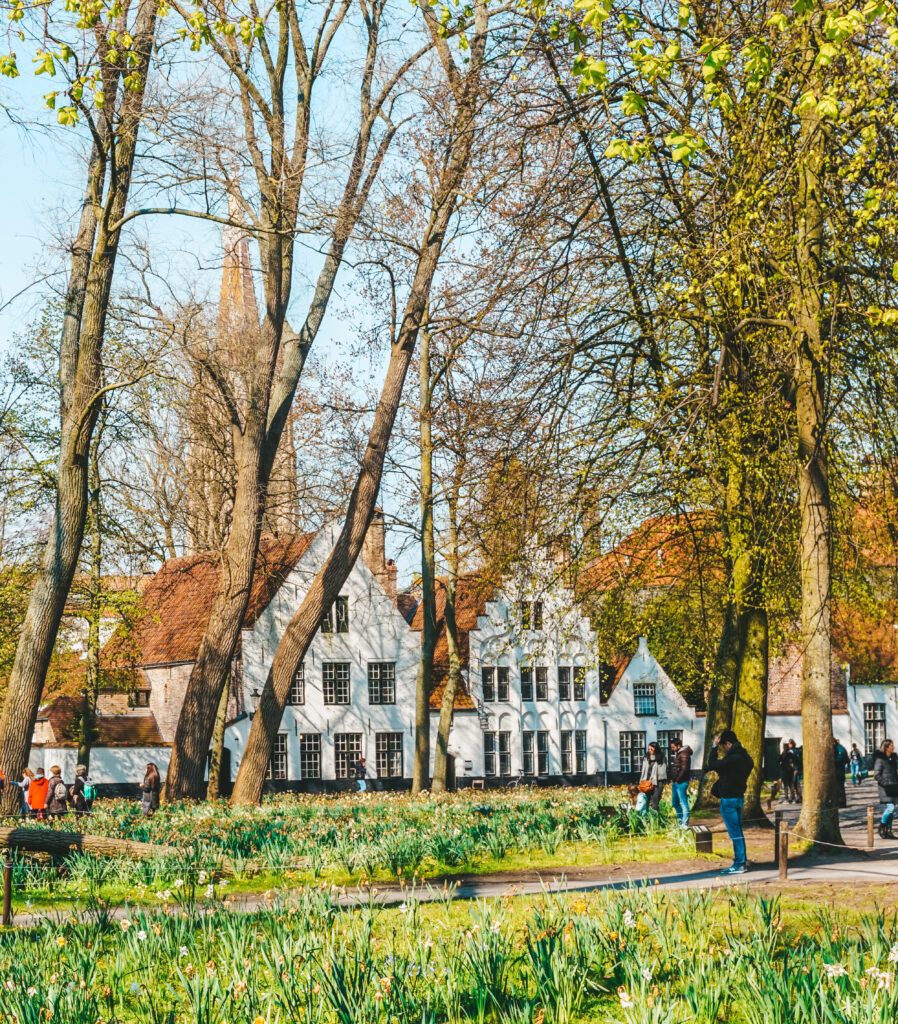 THE PRINCELY BEGUINAGE TEN WIJNGAERDE Bruges Belgium