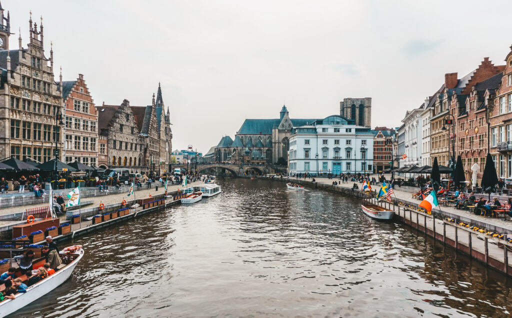 GRASLEI AND KORENLEI Ghent Belgium