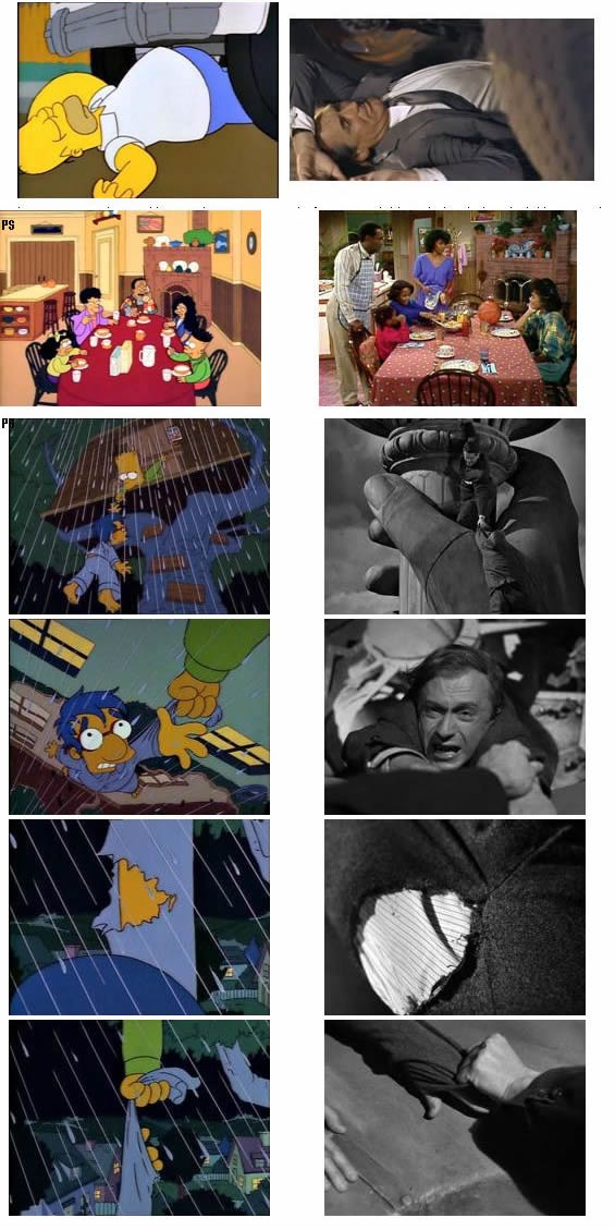 "Simpsons" Scenes and their Reference Movies [Updated] The Adventures