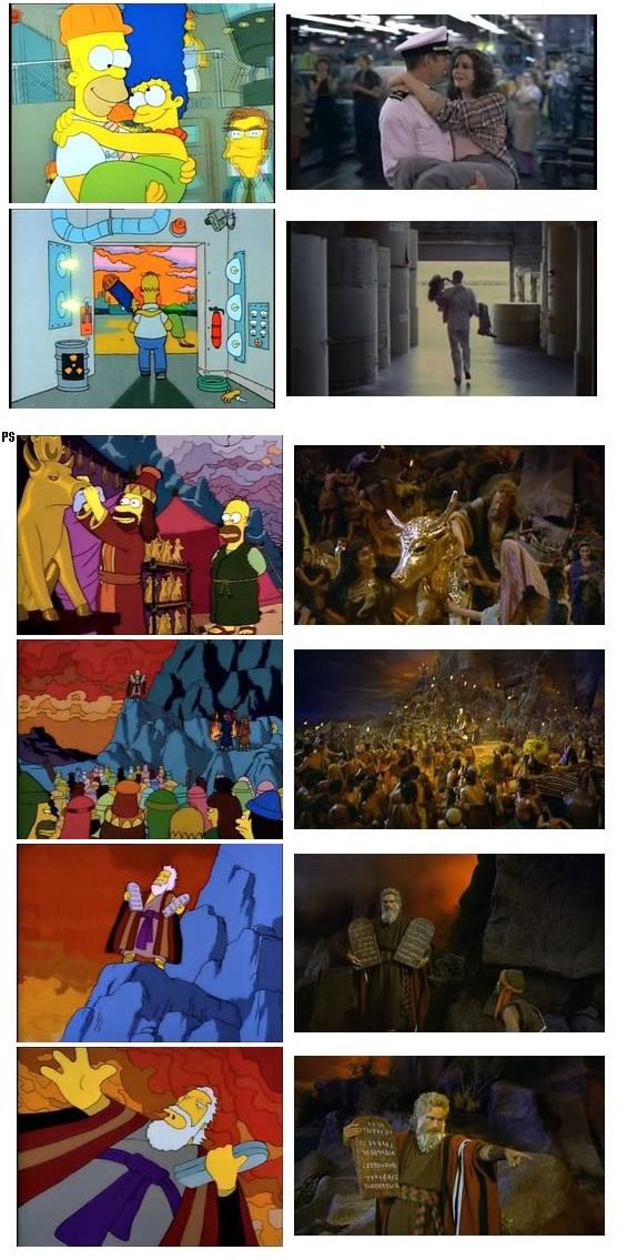 "Simpsons" Scenes and their Reference Movies [Updated] The Adventures
