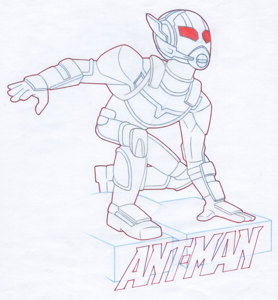 AntMan, Disney Infinity Toy Sketch Title