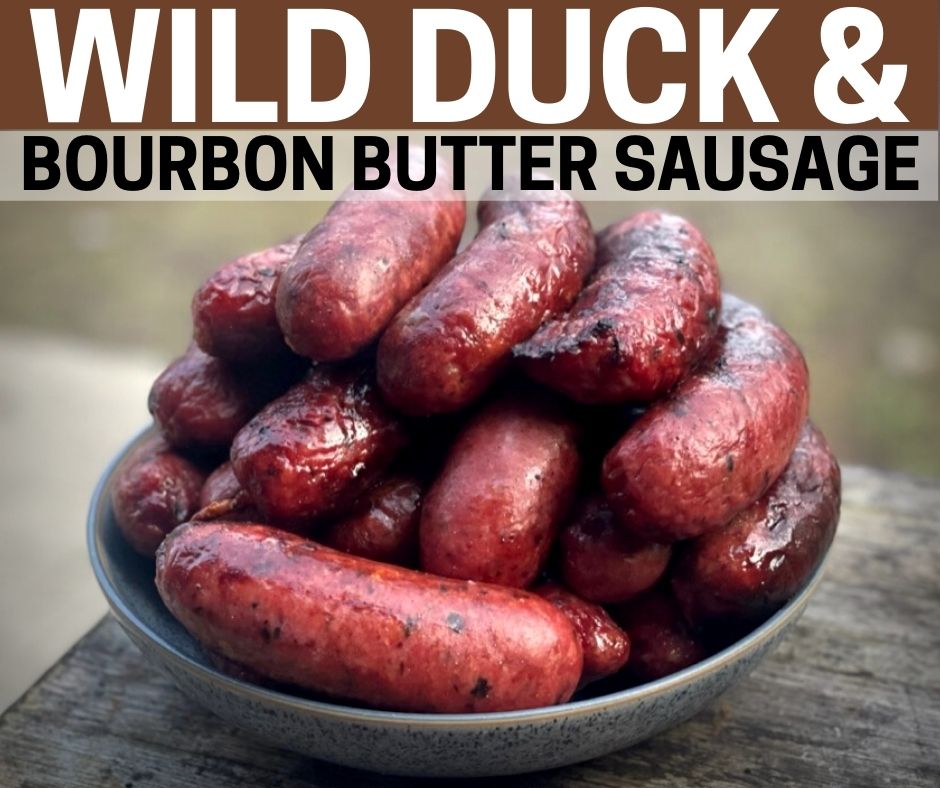 Bourbon Butter Duck Sausage John Davidsons