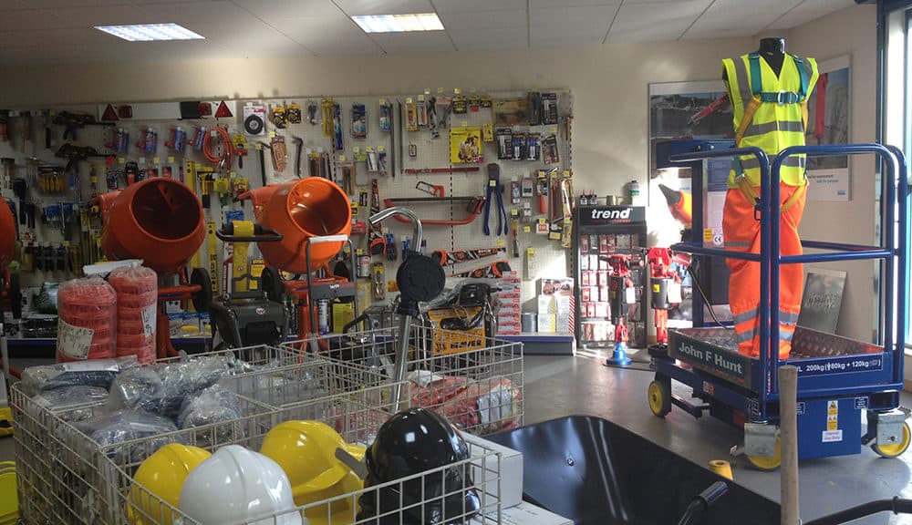 Tool and Equipment Hire Centres John F Hunt