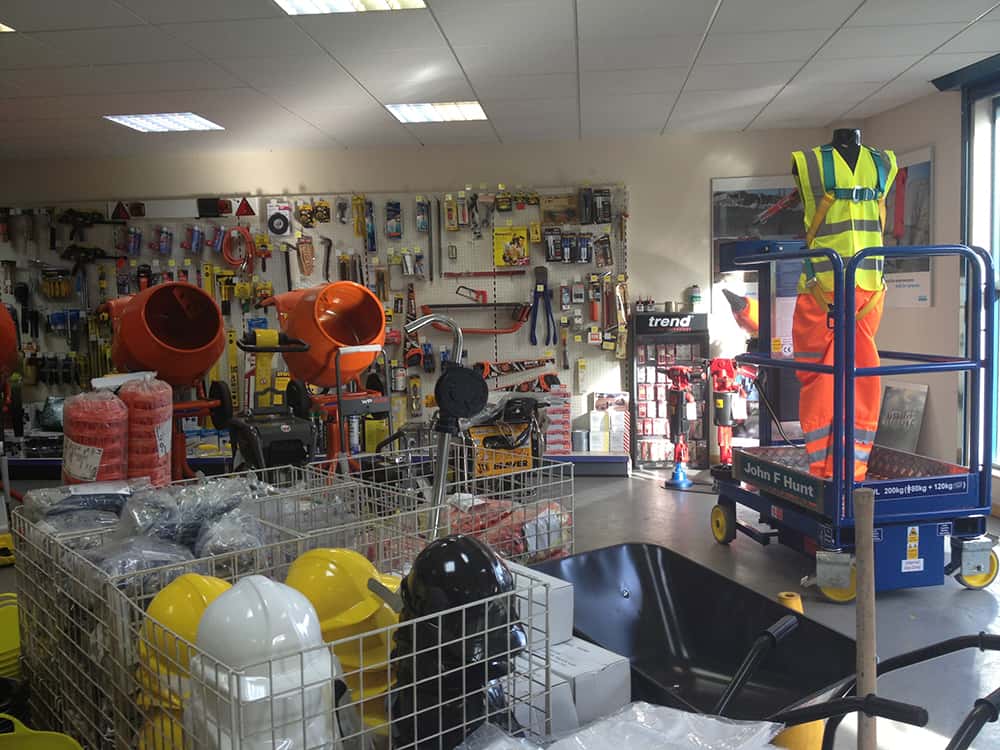 Tool and Equipment Hire Centres John F Hunt