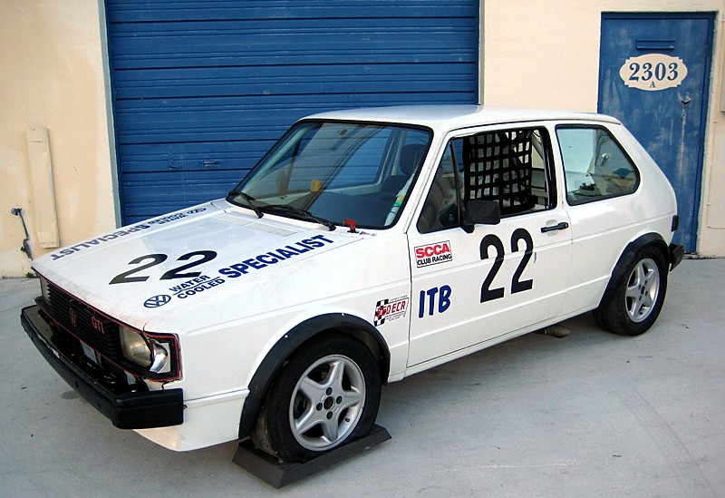 1984 Volkswagen Rabbit GTI vintage race car