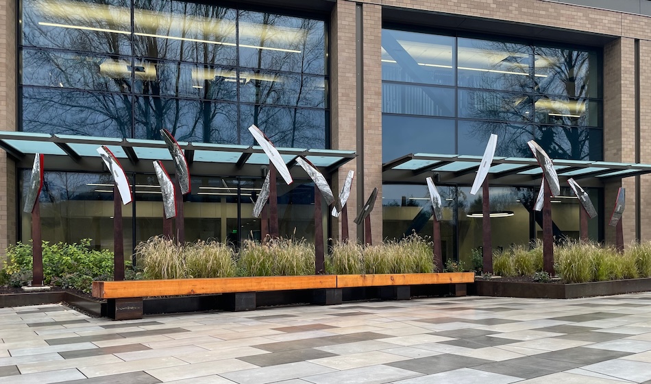 Riffle, Costco Headquarters, Issaquah, Washington John Fleming Artist