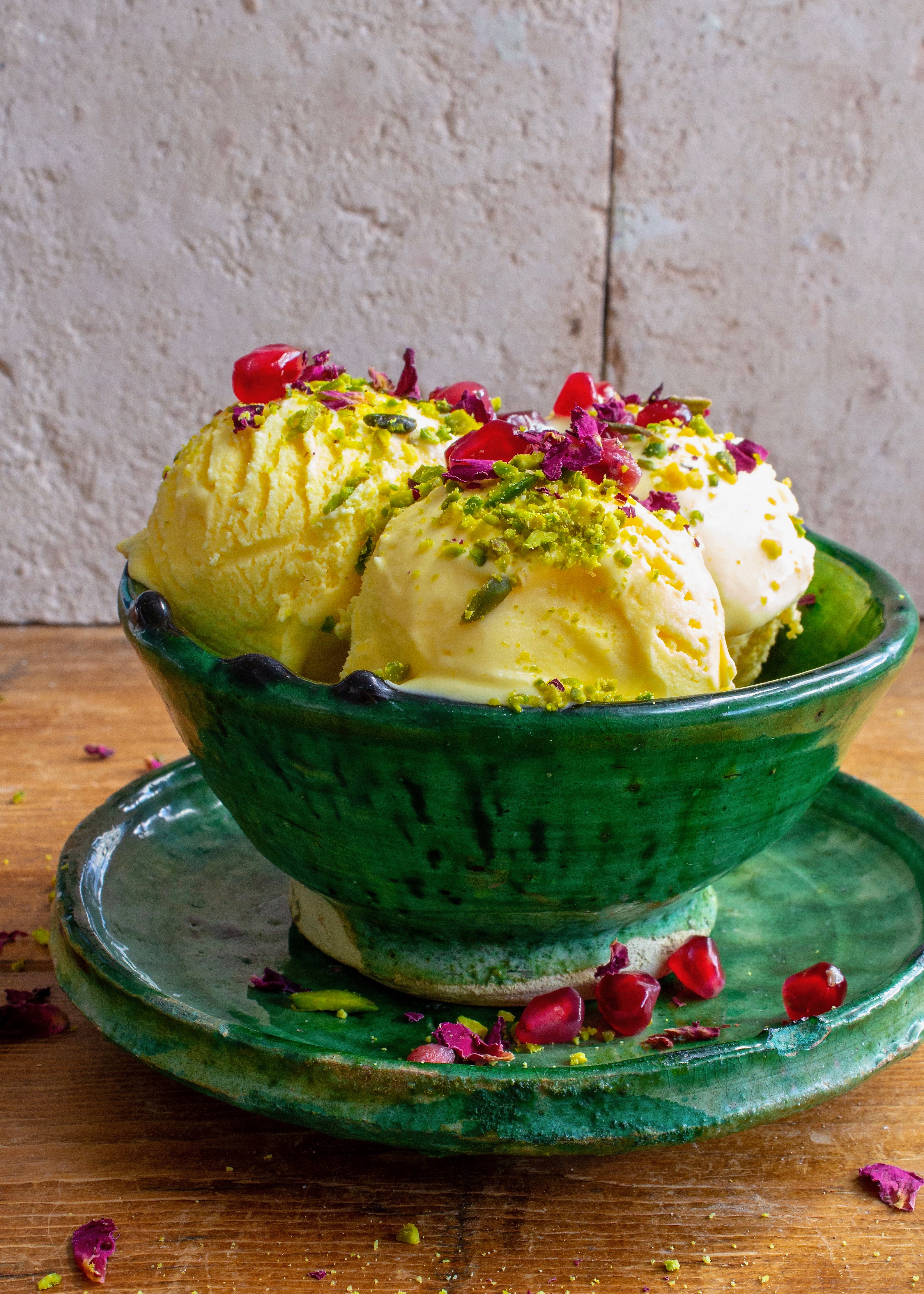 Saffron Ice Cream Ice Cream Recipes John GregorySmith