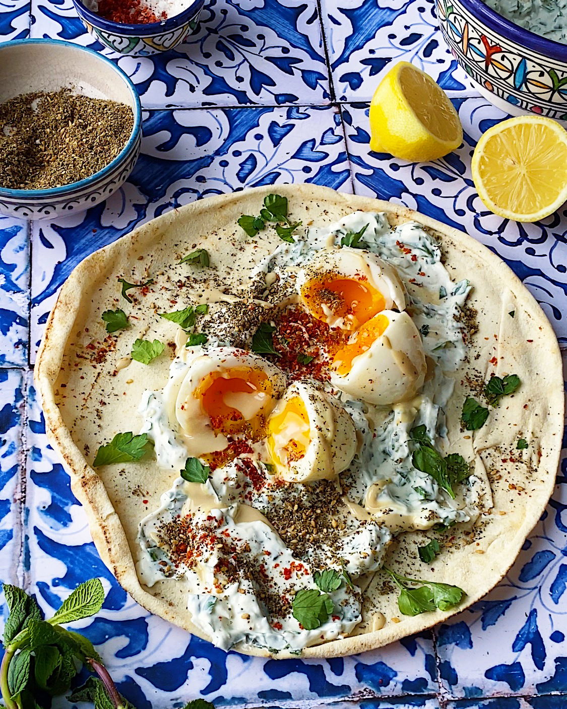 Zaatar Egg Wraps John Gregory Smith