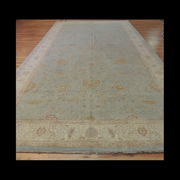 Unusual/odd size Oversize/Palace size extrafine Peshawar Vegetable Dye