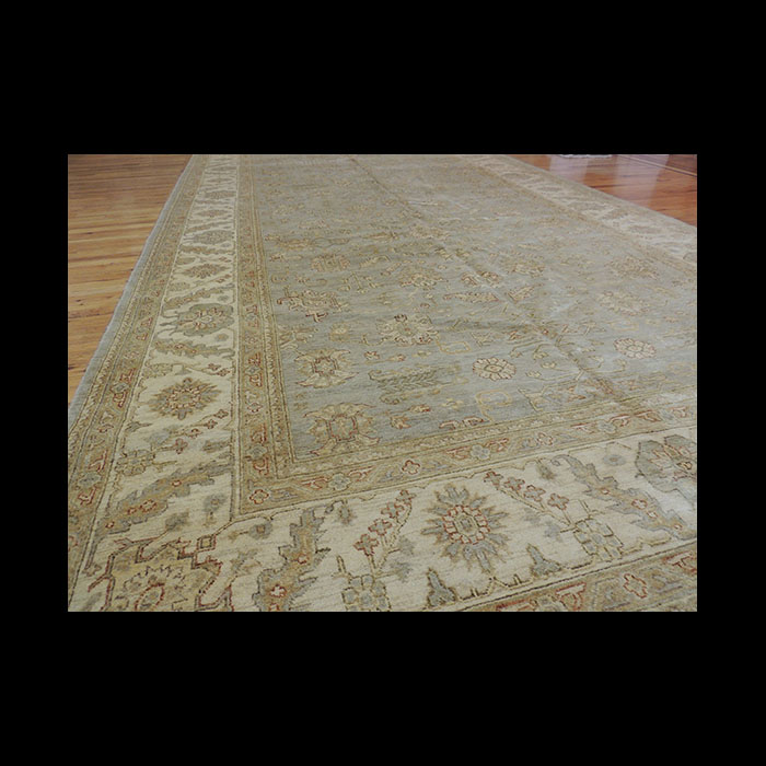 Unusual/odd size Oversize/Palace size extrafine Peshawar Vegetable Dye