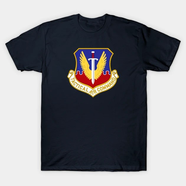 Tactical Air Command Large-Crest-Tee-Shirt