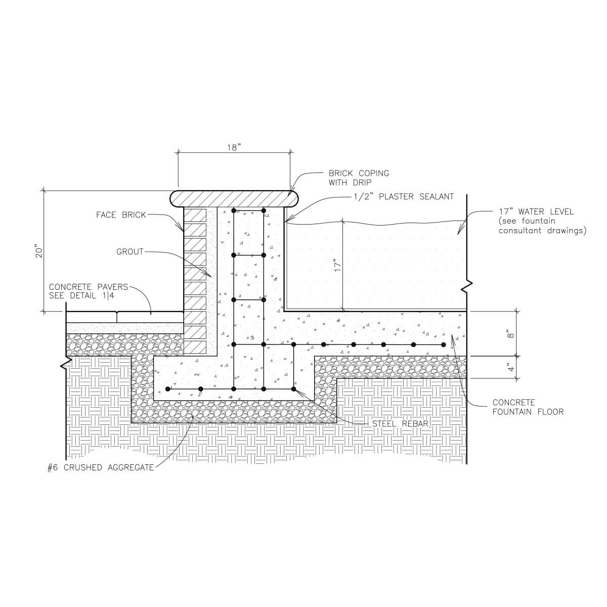 Seat Wall Document John Renfroe Landscape Architect