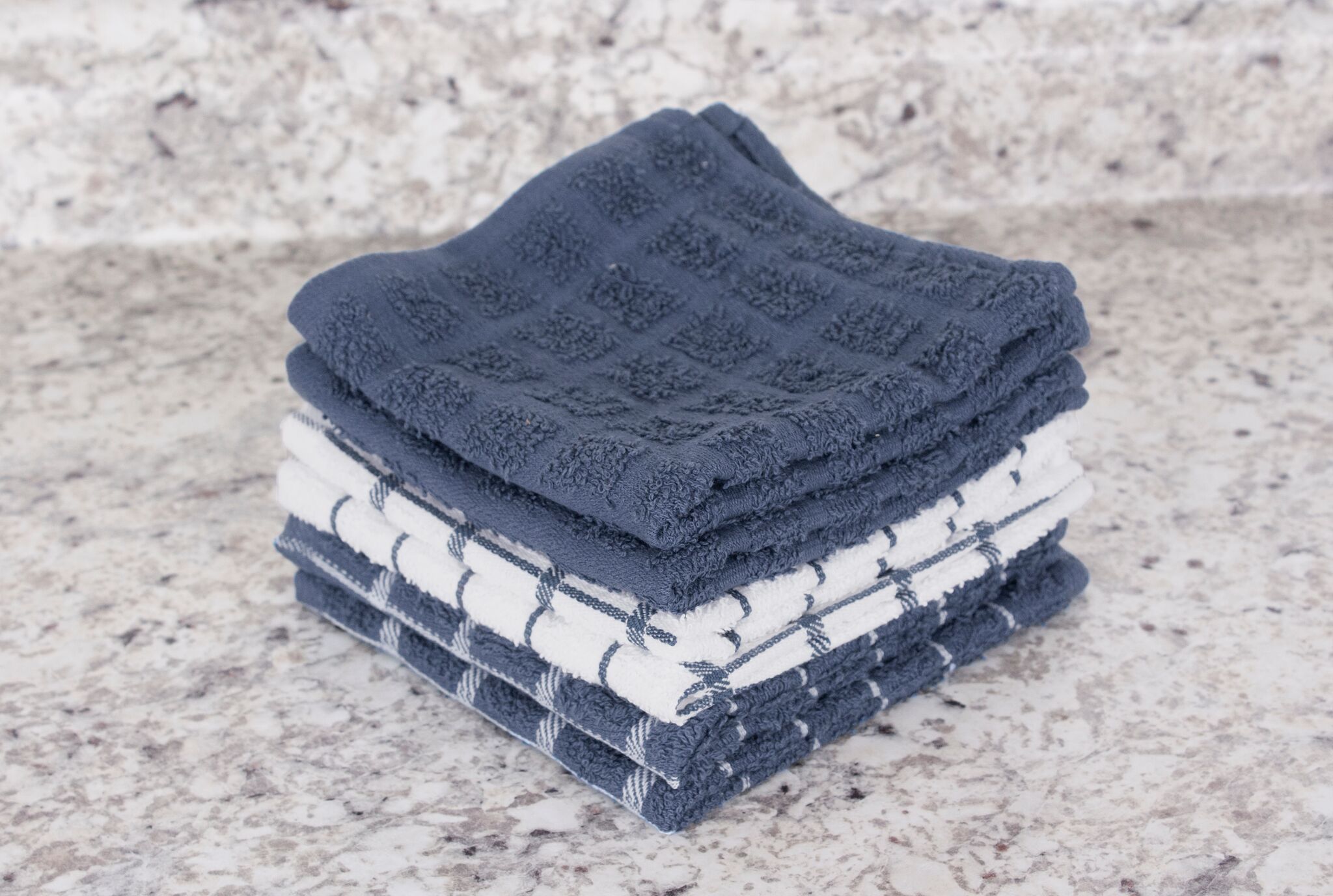 RITZ 100 Terry Cotton Dish Cloth Set (6Pack) John Ritzenthaler Company
