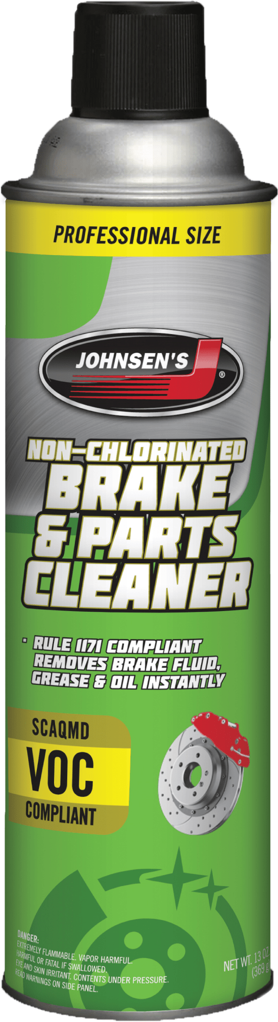 Johnsen's 13oz NonChlorinatated Brake Cleaner Scaqmd Rule 1171 2421