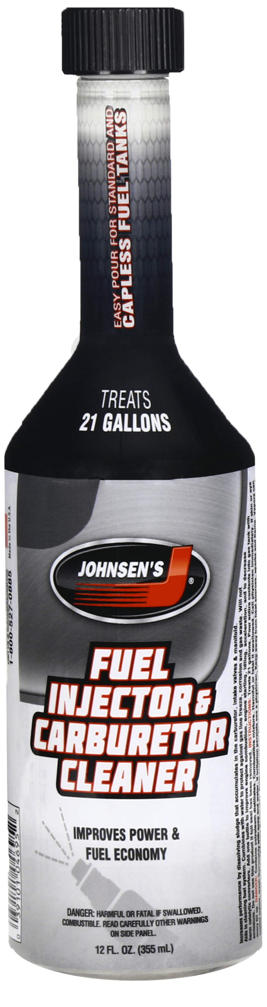 Johnsen's 12 oz Carb & Fuel Injector Cleaner 4695