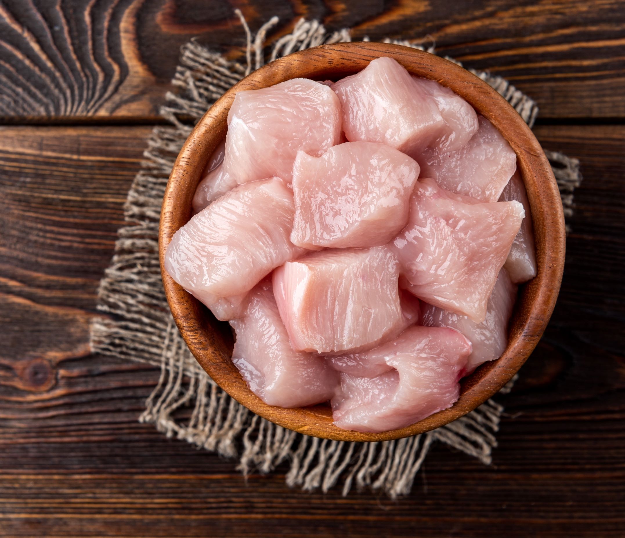 Diced Turkey Breast Meat John Sheppard Butchers