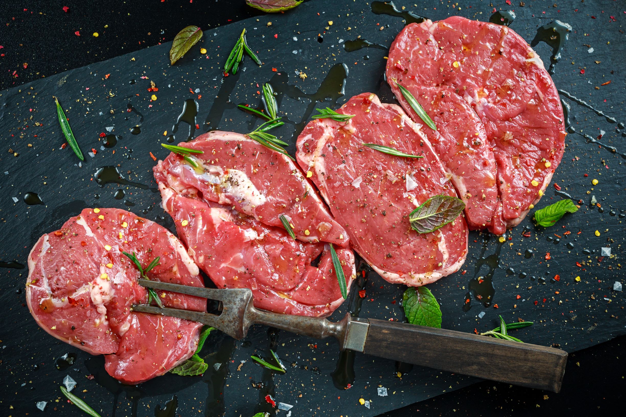 Free Range British Leg Lamb Steaks (4 x 6oz) John Sheppard Butchers