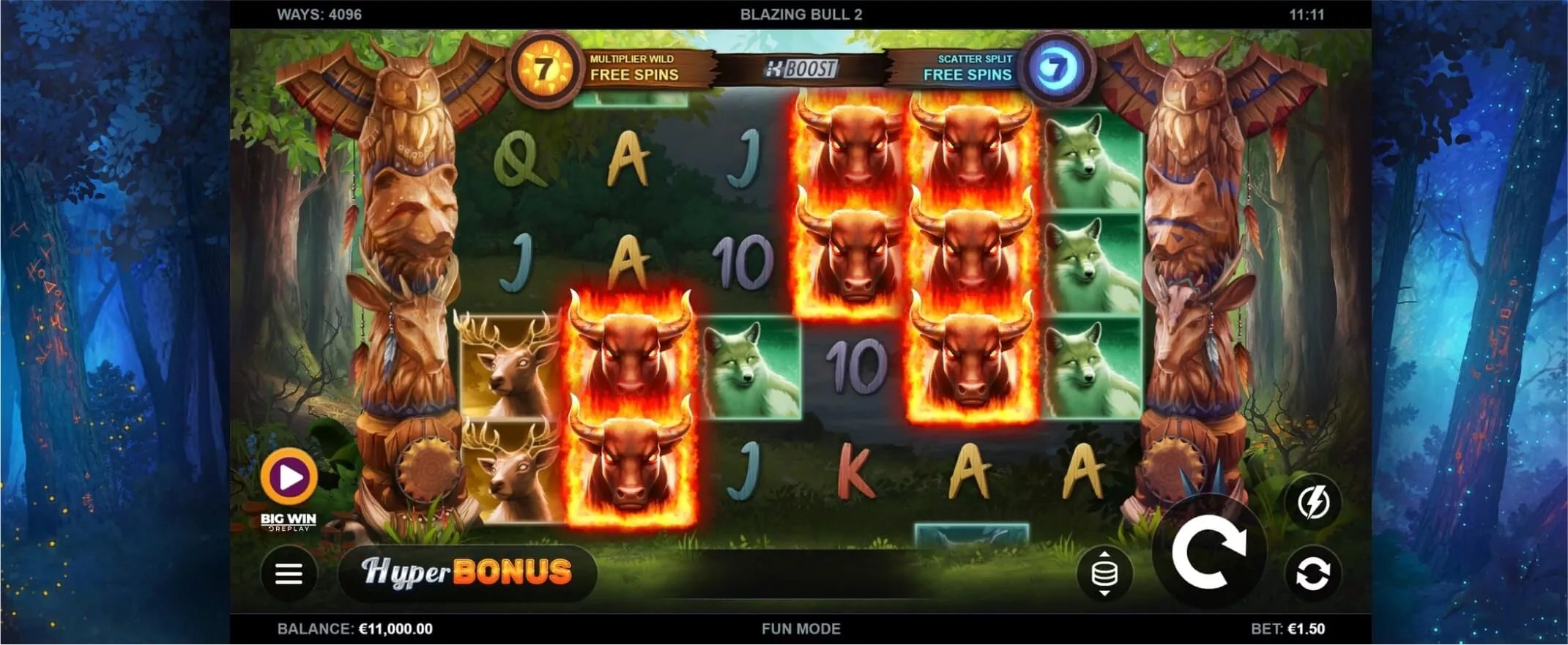Blazing Bull 2 Slot Review & Bonus ᐈ Get 300 Free Spins