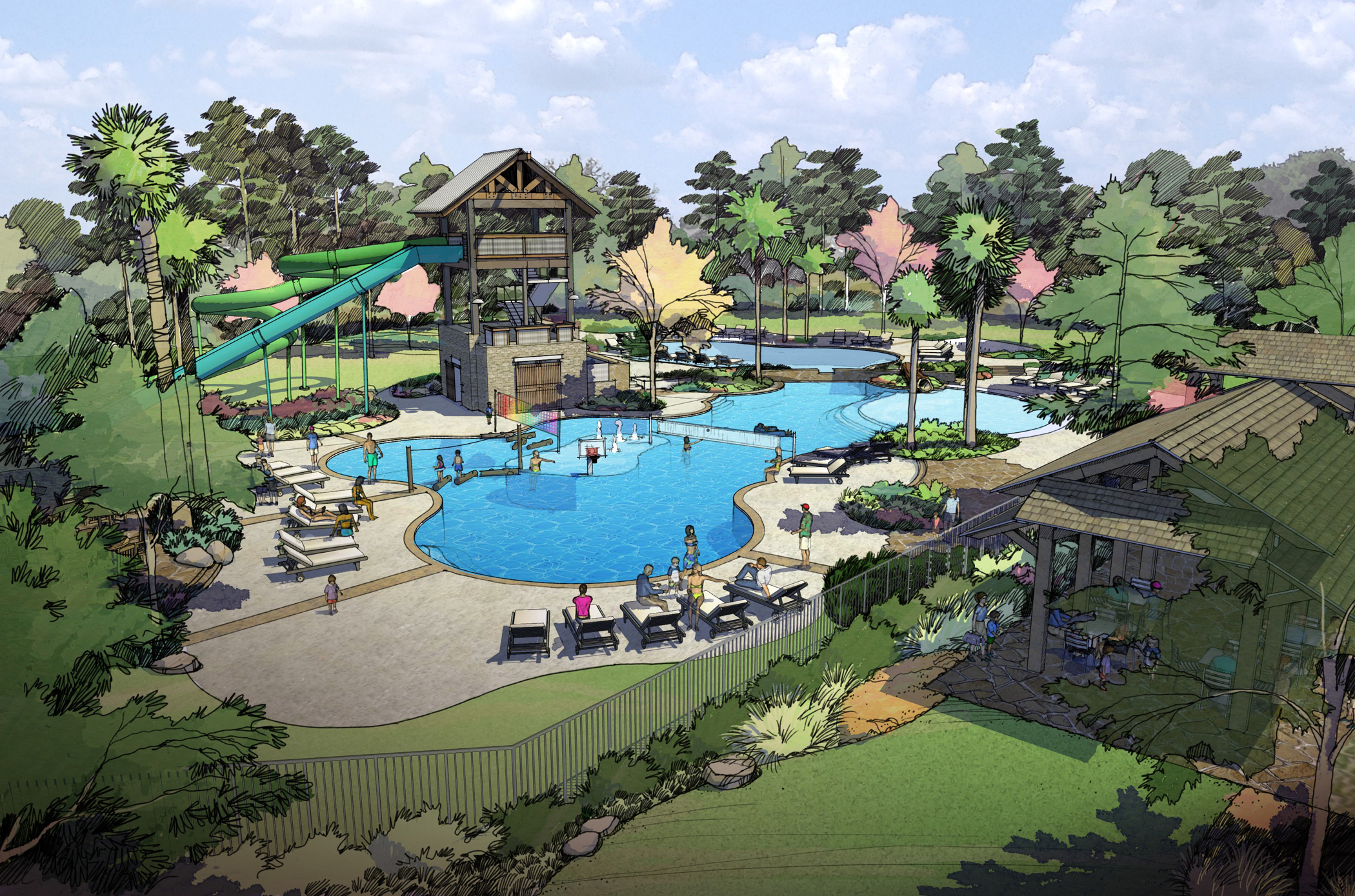 Woodforest Awards Contract for Pool Complex