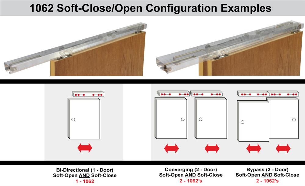 1062 Soft Close Kit Sliding Folding Pocket