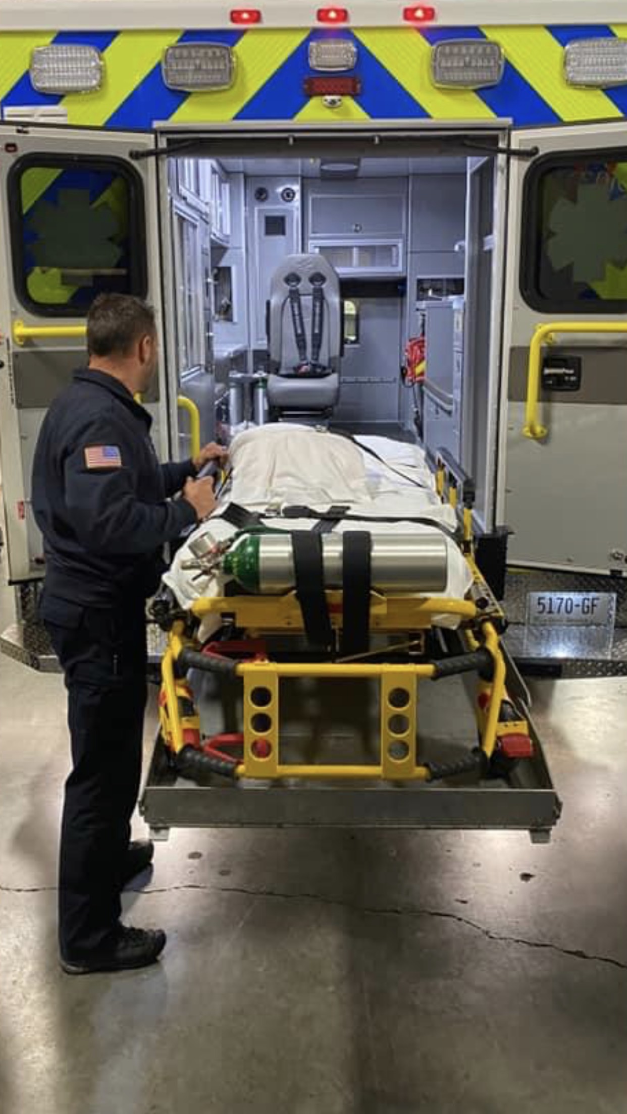 Ambulance Stretcher Bariatric Lift (BLift) Johnson Hilliard