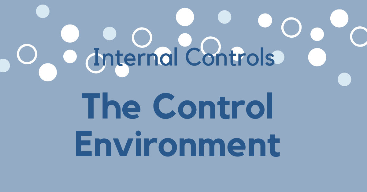 Internal Controls The Control Environment Johnson Lambert LLP