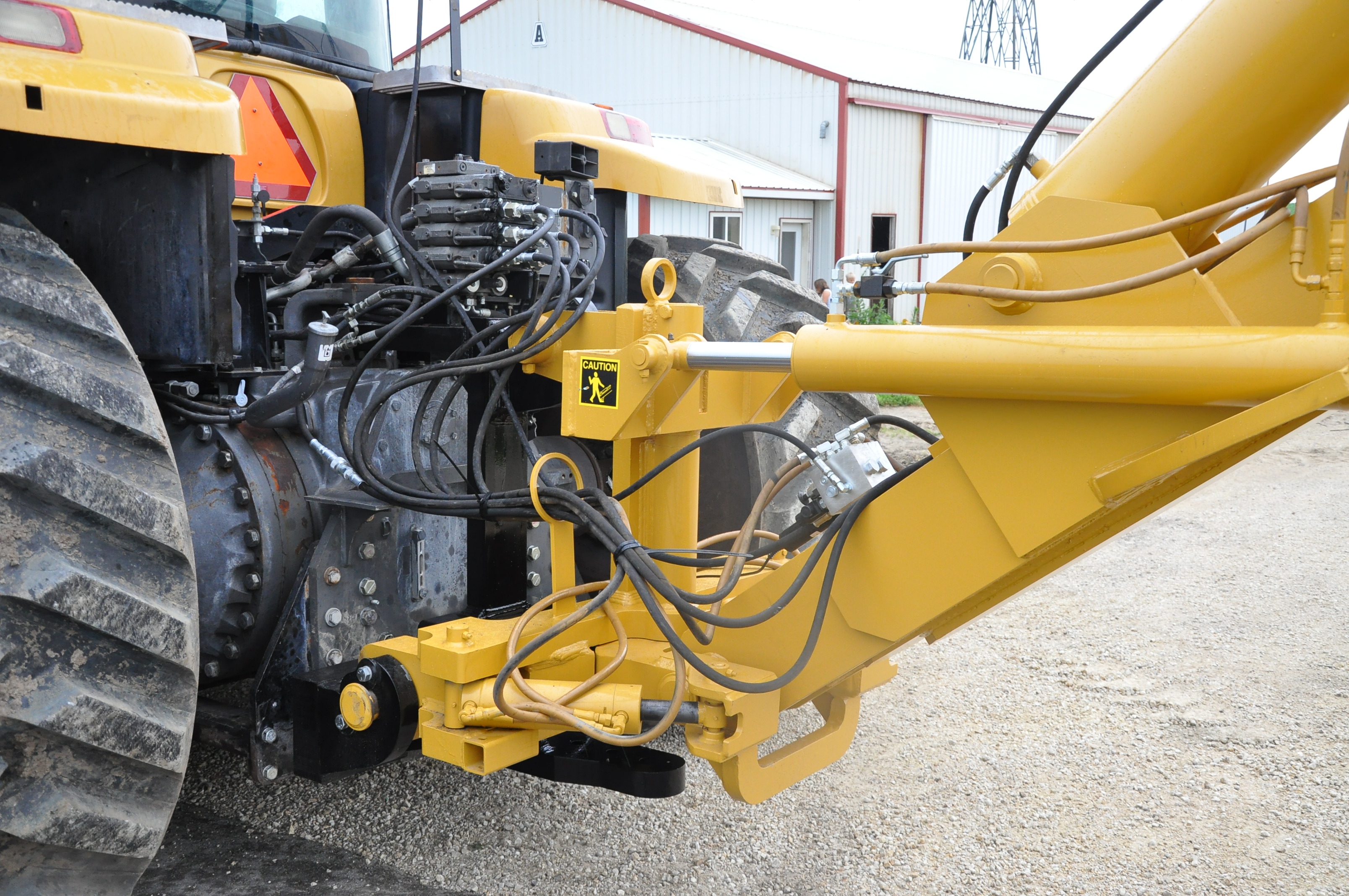 7 1/2' Frame Mounted Plow Johnson Drainage Plows